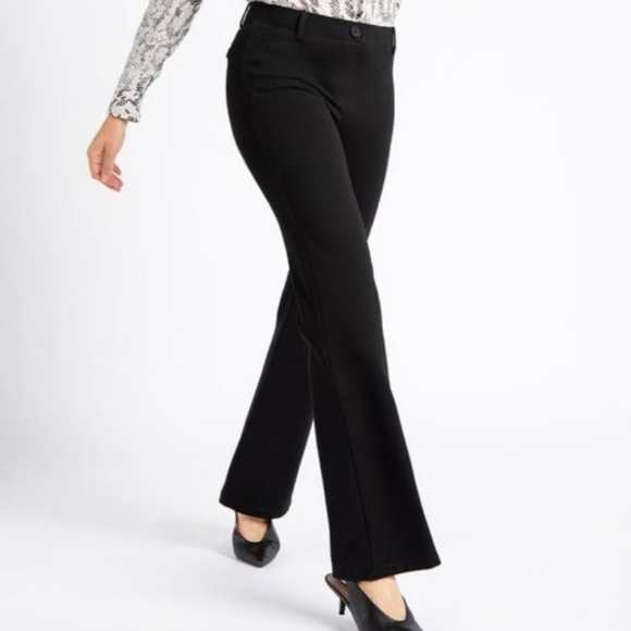 Betabrand Pants - Betabrand Straight Leg Classic Dress Yoga Pant